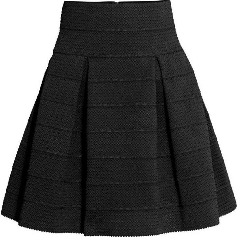 *NWT* NY&C textured midi A-line skirt.